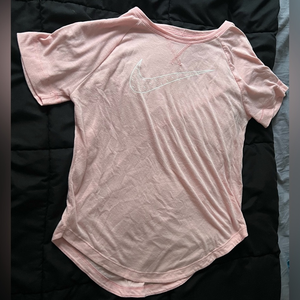 Nike Women's Light Pink Short Sleeve Tee